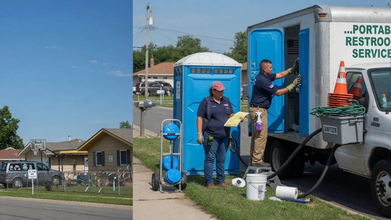 Portable Toilet Rental in Augusta, KS near me